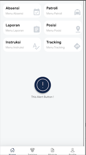 Android application Delta Absensi screenshort