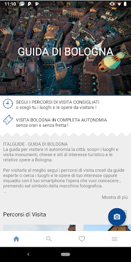 Android application ItalGuide - Bologna screenshort