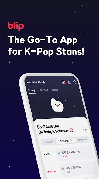 Imágen 2 Blip - K-Pop Schedule Notifier android
