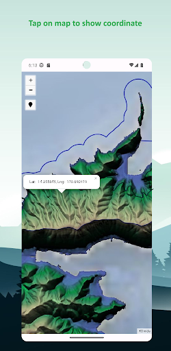 Samoa Offline Topographic Map Screen 3