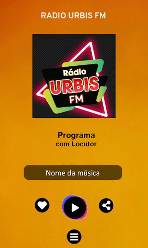 Android application Rádio Urbis FM screenshort