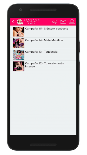 Catálogos Moda Belleza Mujer Screen 2