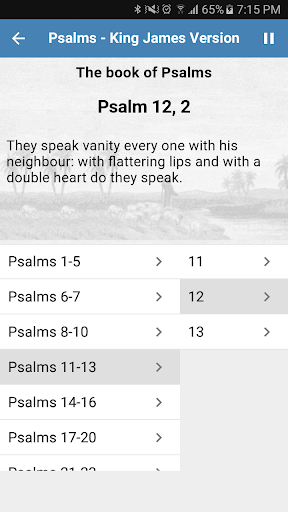 Psalms - King James Version (A Screen 2