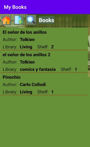 My Books Screen 2
