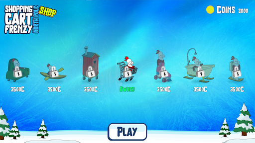 Shopping Cart Frenzy Northpole Screen 3
