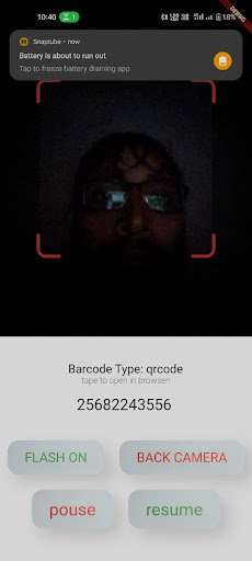 All QR & Barcode Scanner Screen 3