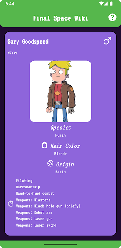 Final Space Wiki Screen 2
