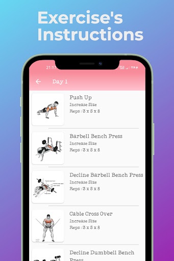 PerkyPress Breast FitnessCoach Screen 3