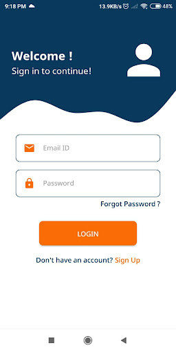Android application YellowBoxMoney screenshort