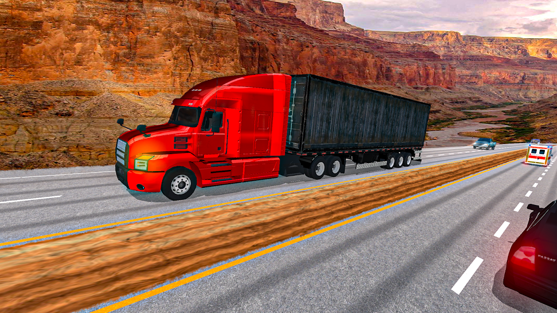 Captura de Pantalla 6 Truck Sim 3D Parking Game android