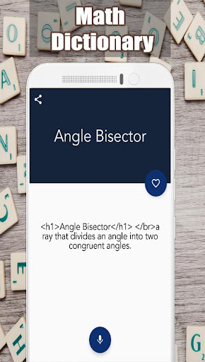 Android application Math Dictionary Offline screenshort