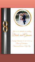 screenshot of Wedding Invitations with Photo