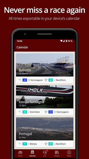 PitlaneOne Screen 2