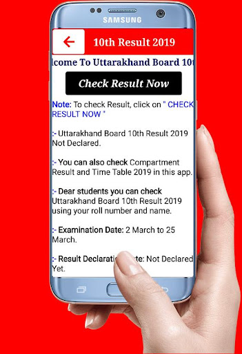 Uttarakhand Board Result 2019 Class 10th12th