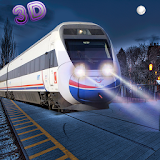 Snow Bullet Train 3D 2k17 icon