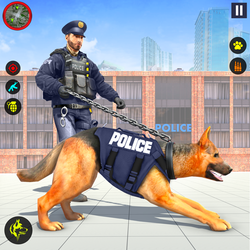 Police Dog Vegas Crime Chase  Icon