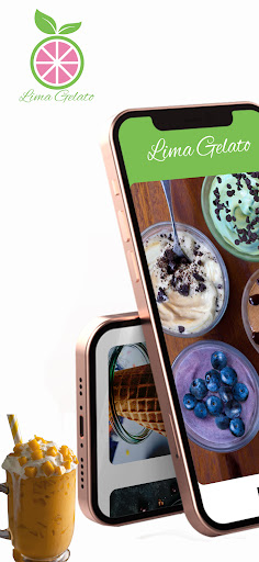 Android application Lima Gelato screenshort