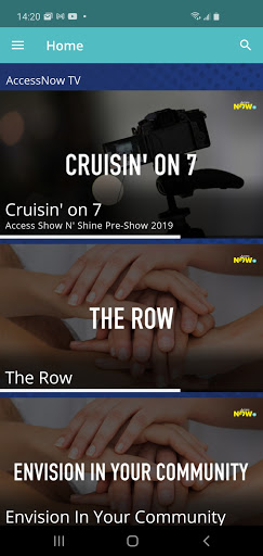 AccessNow TV Screen 2