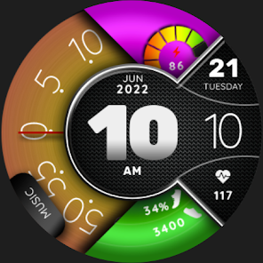 Screenshot 21 Digital Watch Face MJ212 android