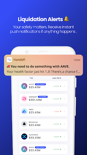 hanDeFi | DeFi at Hand Screen 2