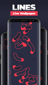 Lines Live Wallpaper 2.0.1 APK + Mod (المال غير محدود) إلى عن على ذكري المظهر