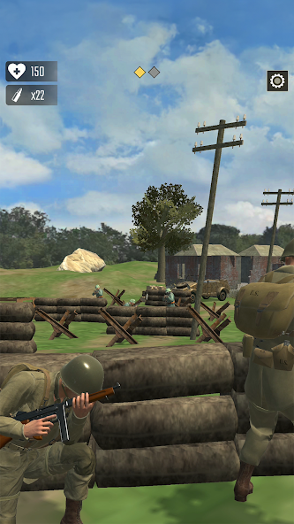 Frontline Heroes: WW2 Warfare 9.1.3 APK + Mod (Unlimited money) untuk android