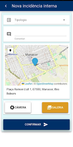Incidencies SAM Manacor Screen 2