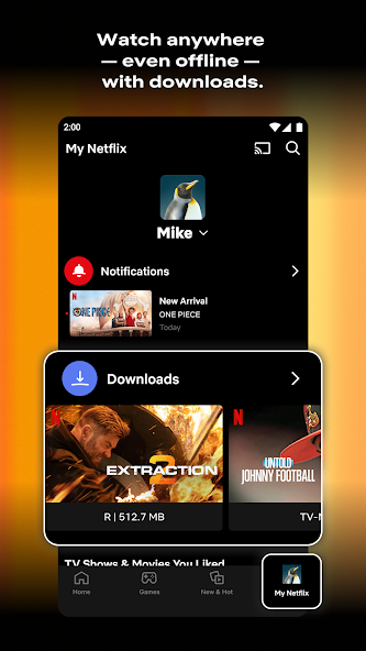Netflix 10.6.3 APK + Modificación (Unlimited money) para Android