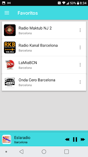 Radio Barcelona Screen 2