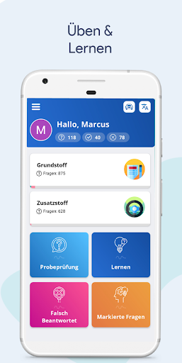 Android application Fahrly - Führerschein Theorie screenshort