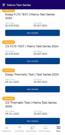 Raus IAS Study Circle Screen 3