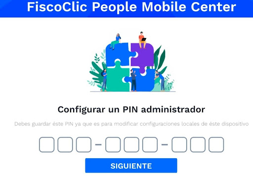 FiscoClic People Mobile Center Screen 2