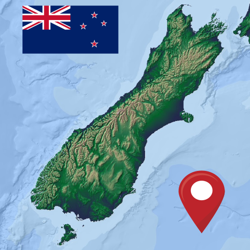 NZ Offline Topo Map - South