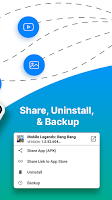 screenshot of Share Apps: APK Share & Backup