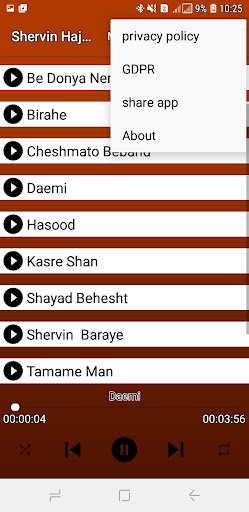 شروین حاجی پور آفلاین Screen 2
