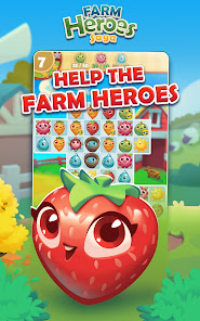 Farm Heroes Saga MOD APK v6.14.1 (Unlimited Lives/Boosters) Gallery 5