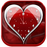 Love Heart Clock Live Wallpaper icon
