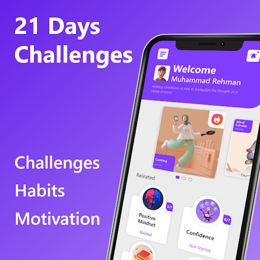 Android application 21 Day Daily Routine Challenge screenshort