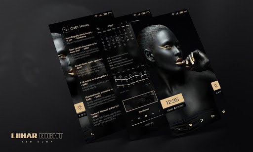 Lunar Night for KLWP