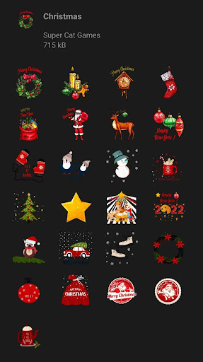 Christmas Sticker Pack Screen 2