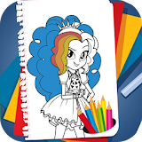 Coloring Book for Equestria Girls icon