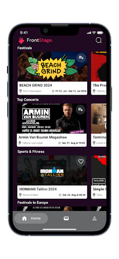 FrontStage Screen 2
