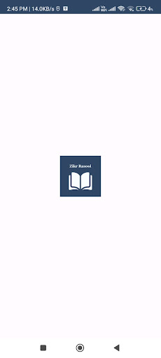 Android application Zik Rasool screenshort