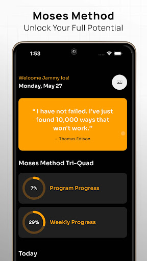 Android application The Moses Method screenshort