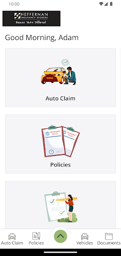 HIB 24/7 – Client Access App Screen 2