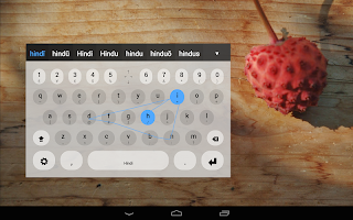 screenshot of Hinglish Keyboard plugin