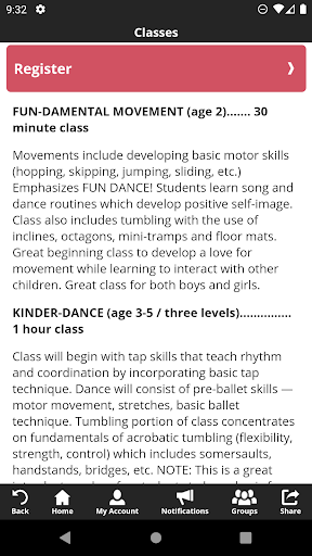 Clarissa's School of Performin Screenshot