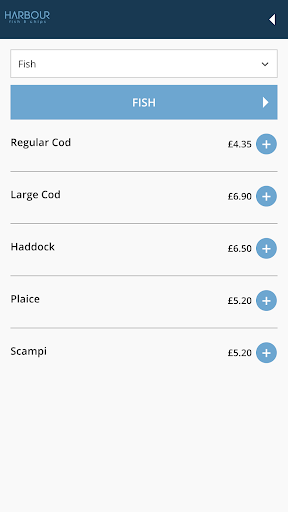 Harbour Fish and Chips Screen 2