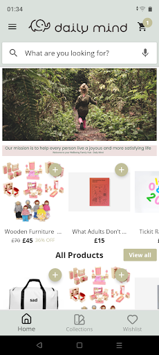 Android application Daily Mind screenshort