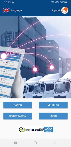 Android application IC Transport screenshort